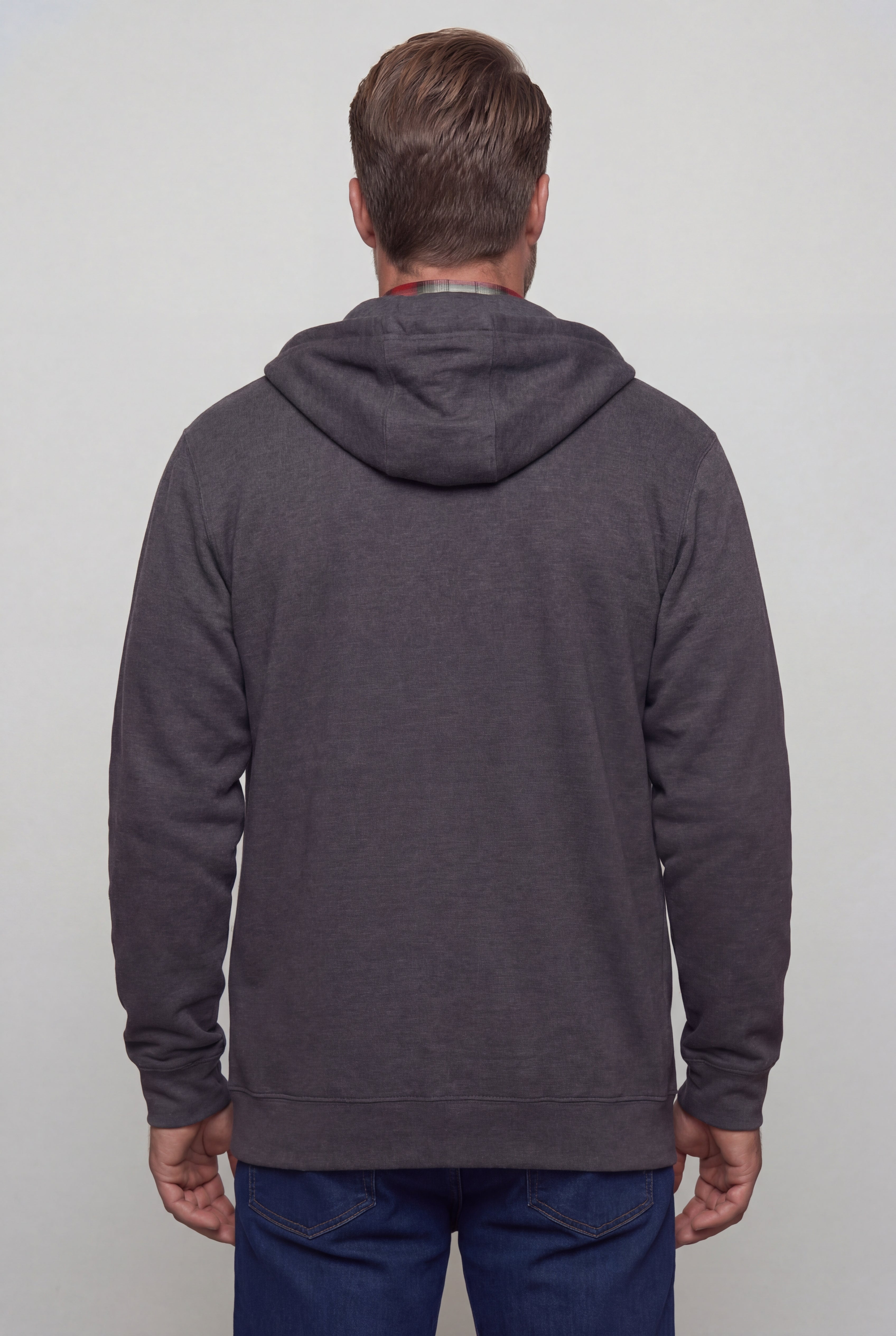 Fleece Zip-Front Hoodie image number 4