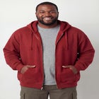 Fleece Zip-Front Hoodie image number null