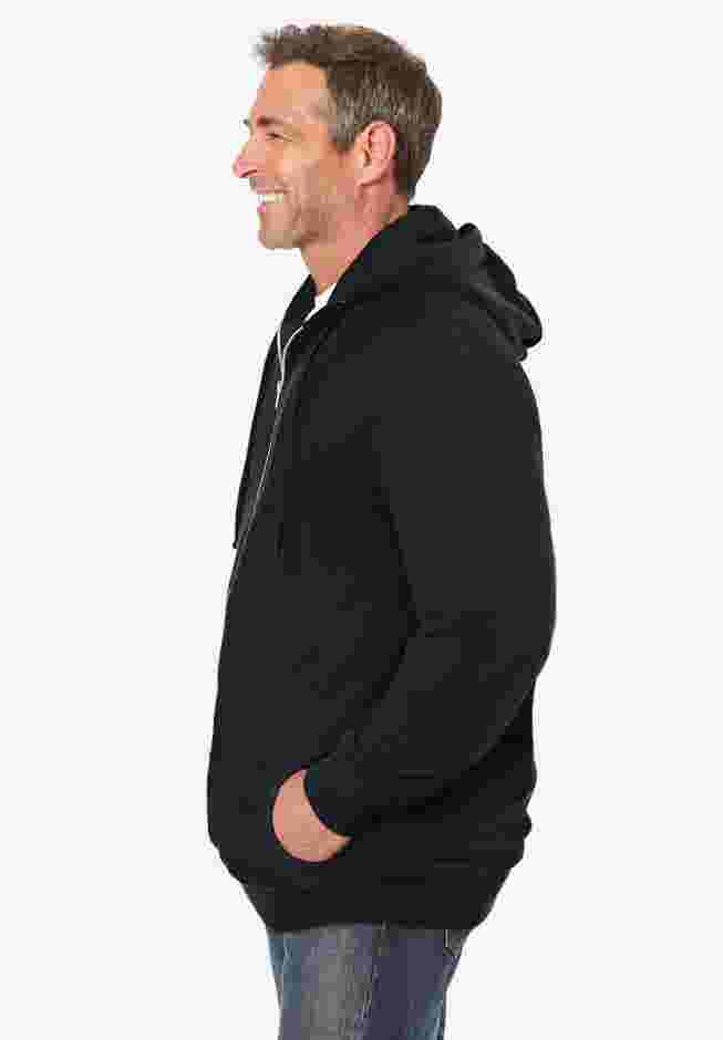 Fleece Zip-Front Hoodie image number 2