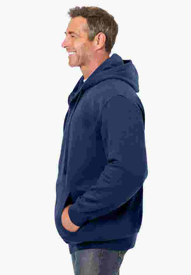 Fleece Zip-Front Hoodie image number 2