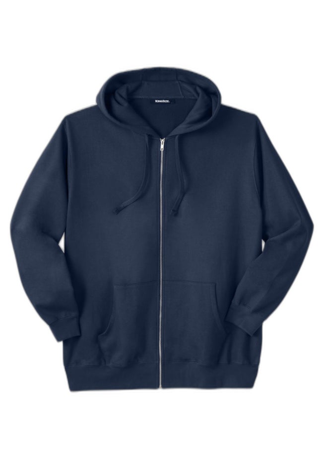 Fleece Zip-Front Hoodie image number 3
