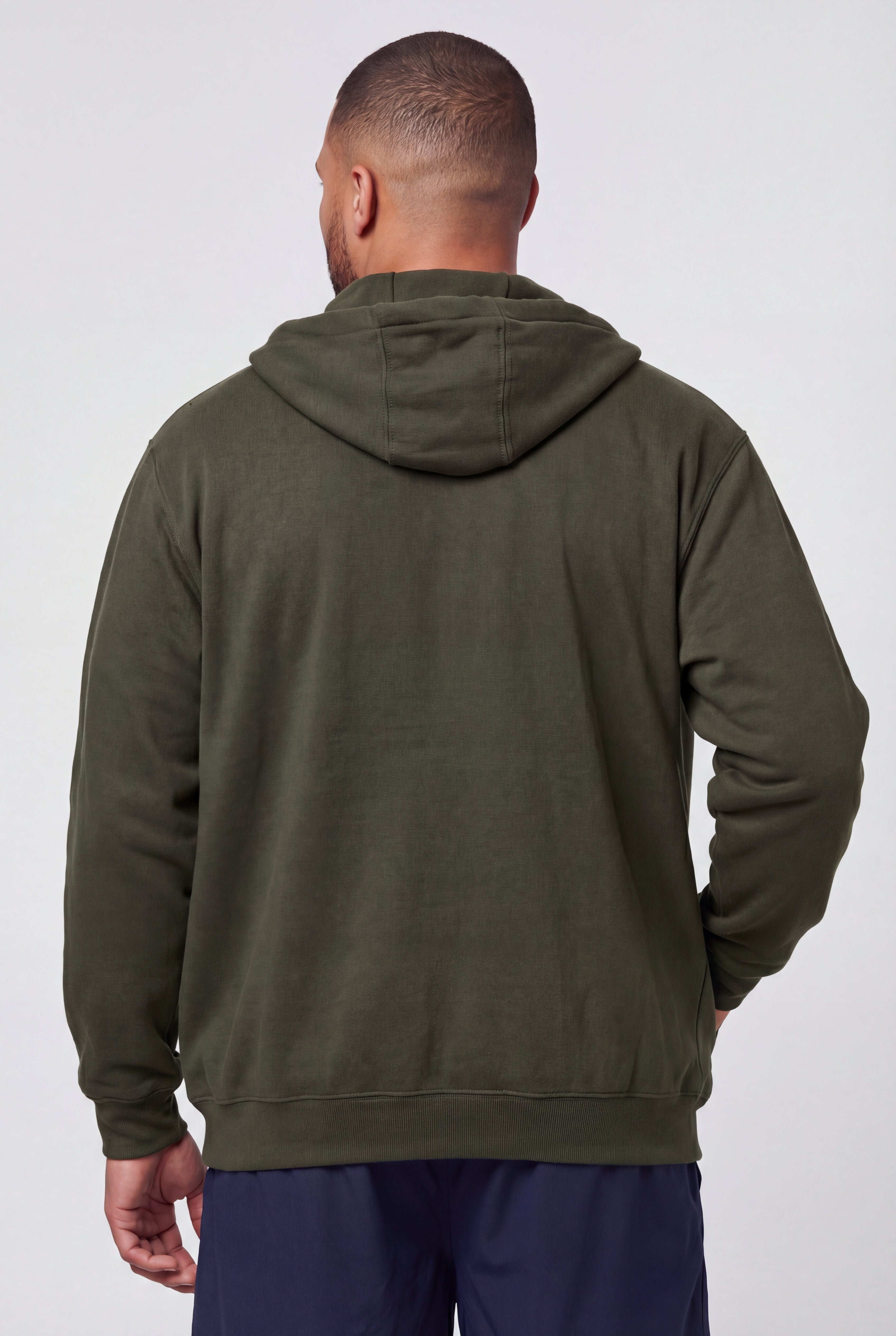 Fleece Zip-Front Hoodie image number 3