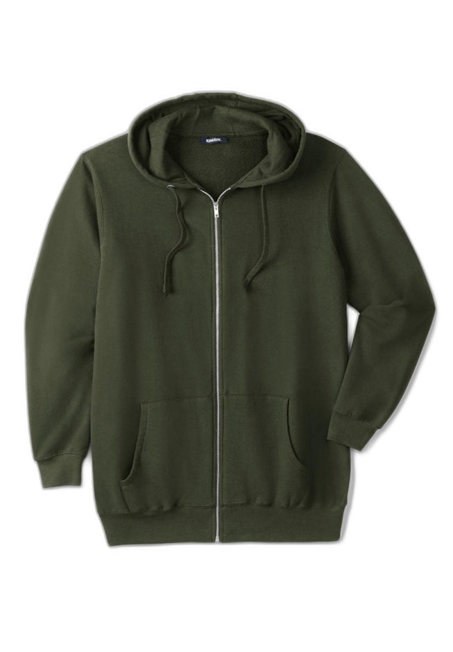 Fleece Zip-Front Hoodie image number 4