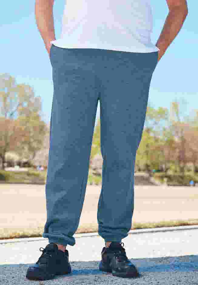 Fleece Elastic Cuff Sweatpants image number 3