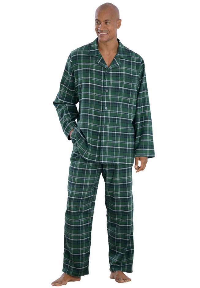 Plaid Flannel Pajama Set image number 1