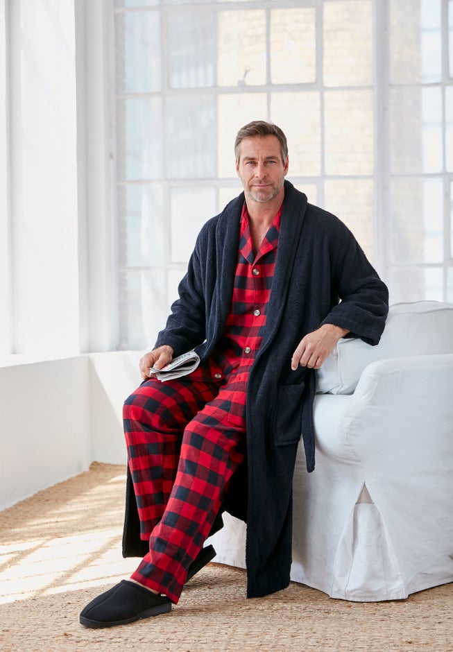 Plaid Flannel Pajama Set image number 0