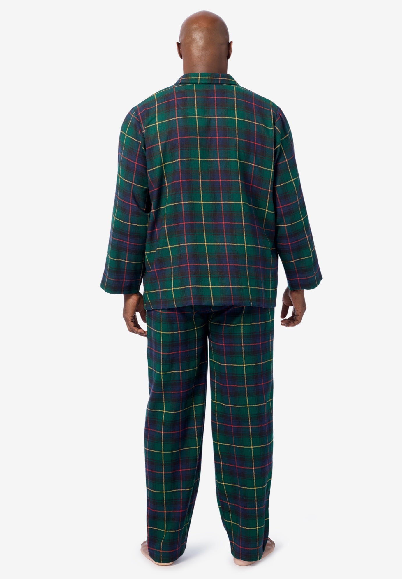 Plaid Flannel Pajama Set image number 2