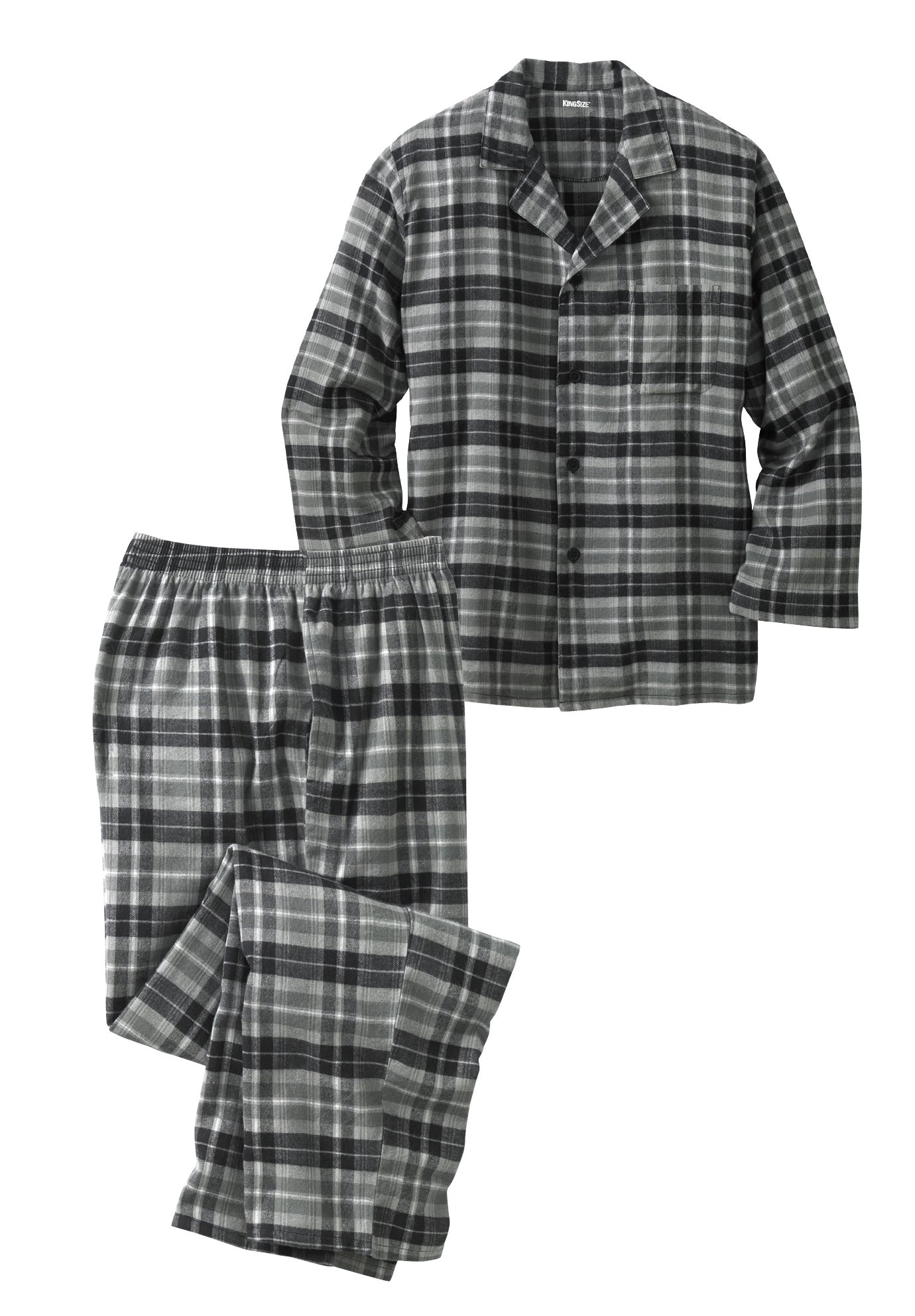 Plaid Flannel Pajama Set image number 0