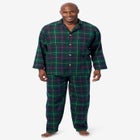 Plaid Flannel Pajama Set image number null