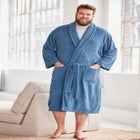 Terry Bathrobe with Pockets image number null