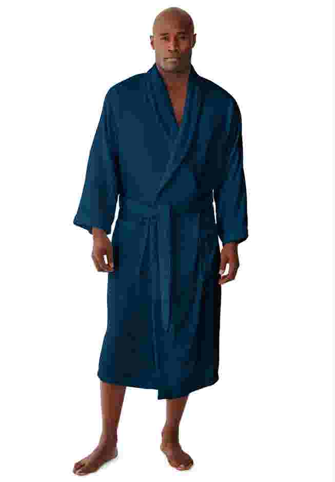 Terry Bathrobe with Pockets image number 0