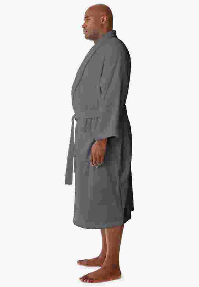 Terry Bathrobe with Pockets image number 2