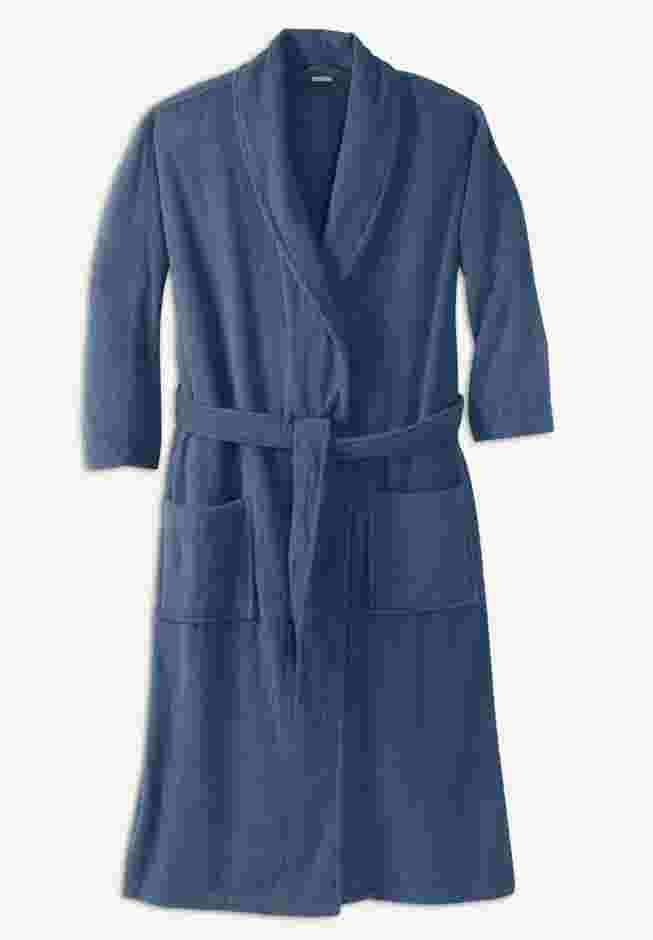 Terry Bathrobe with Pockets image number 0