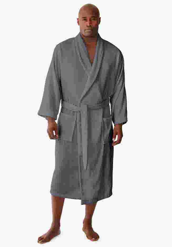 Terry Bathrobe with Pockets image number 0