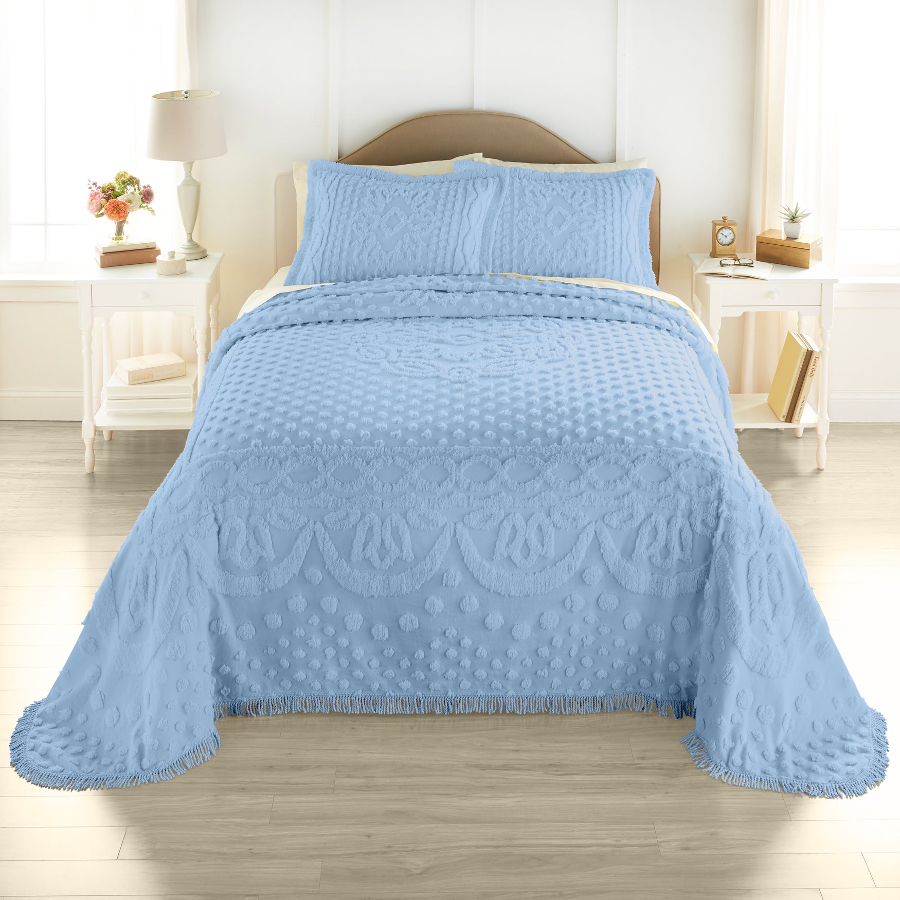 100% Cotton Georgia Chenille Bedspread image number 0