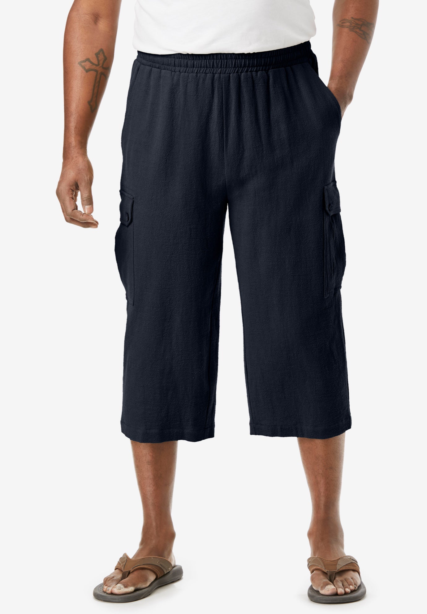 Gauze Cargo Judo Shorts image number 0