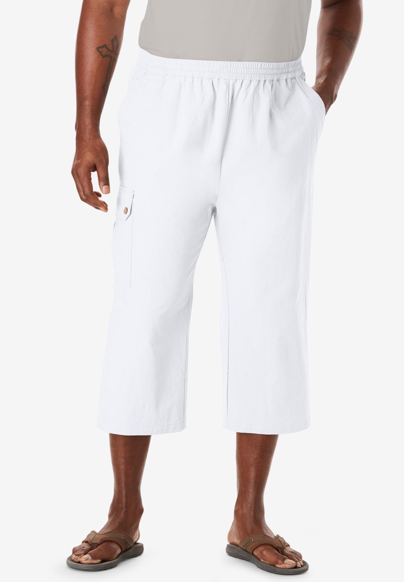 Gauze Cargo Judo Shorts image number 0