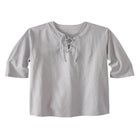 Gauze Lace-Up Shirt image number null