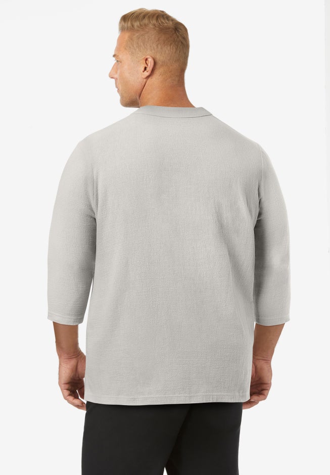 Gauze Lace-Up Shirt image number 3