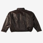 Leather Bomber Jacket image number 2