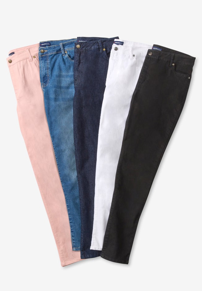 Plus Size Classic Stretch Straight Leg Jean image number 2