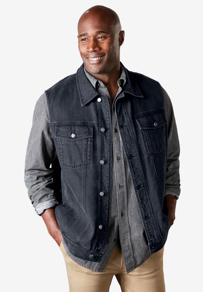 Denim Vest image number 1