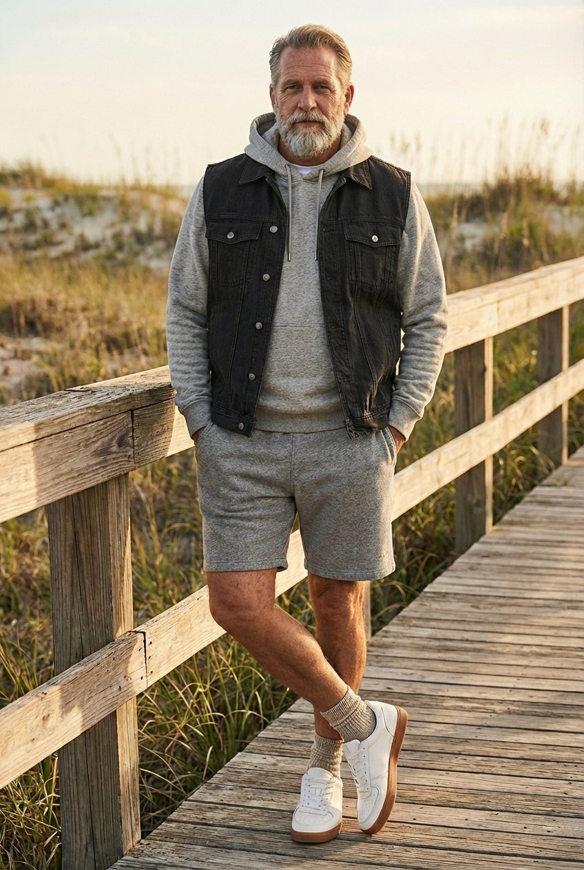 Denim Vest image number 0