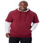 Thermal-Lined Layered Look Hoodie image number null
