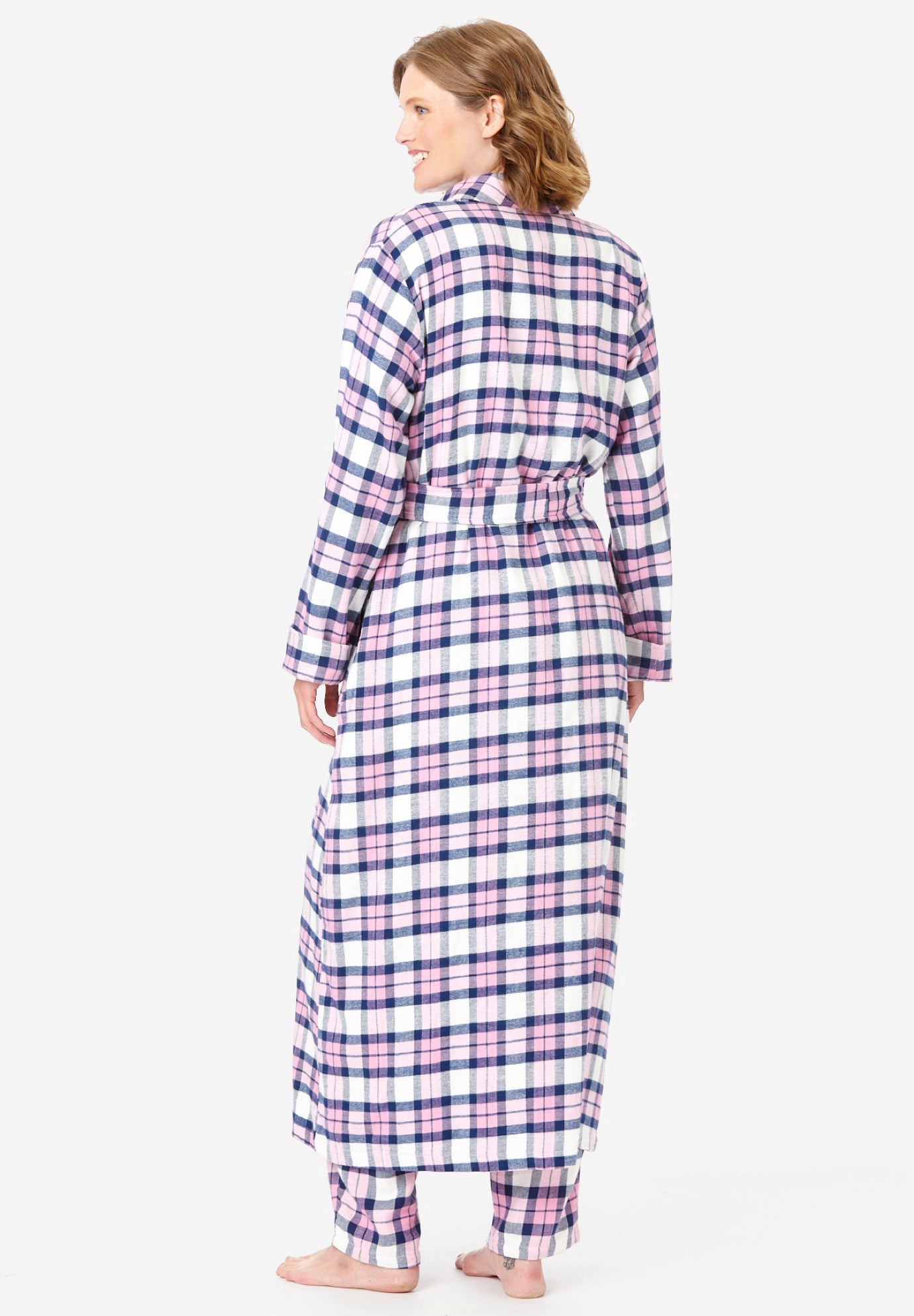 Long Flannel Robe | King Size