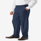 Easy Movement Plain-Front Expandable Dress Pants image number null