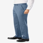 Easy Movement Plain-Front Expandable Dress Pants image number null