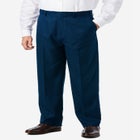 Easy Movement Plain-Front Expandable Dress Pants image number null