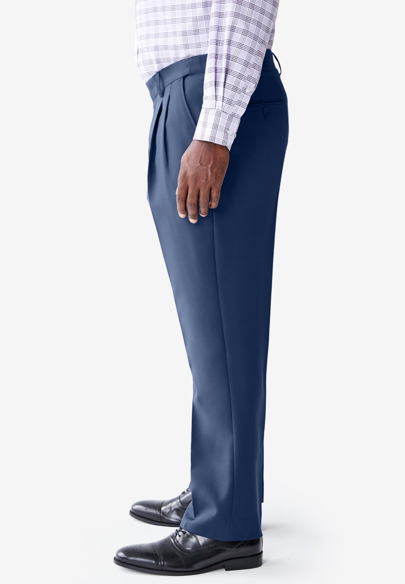 Easy Movement Pleat-Front Expandable Dress Pants image number 2