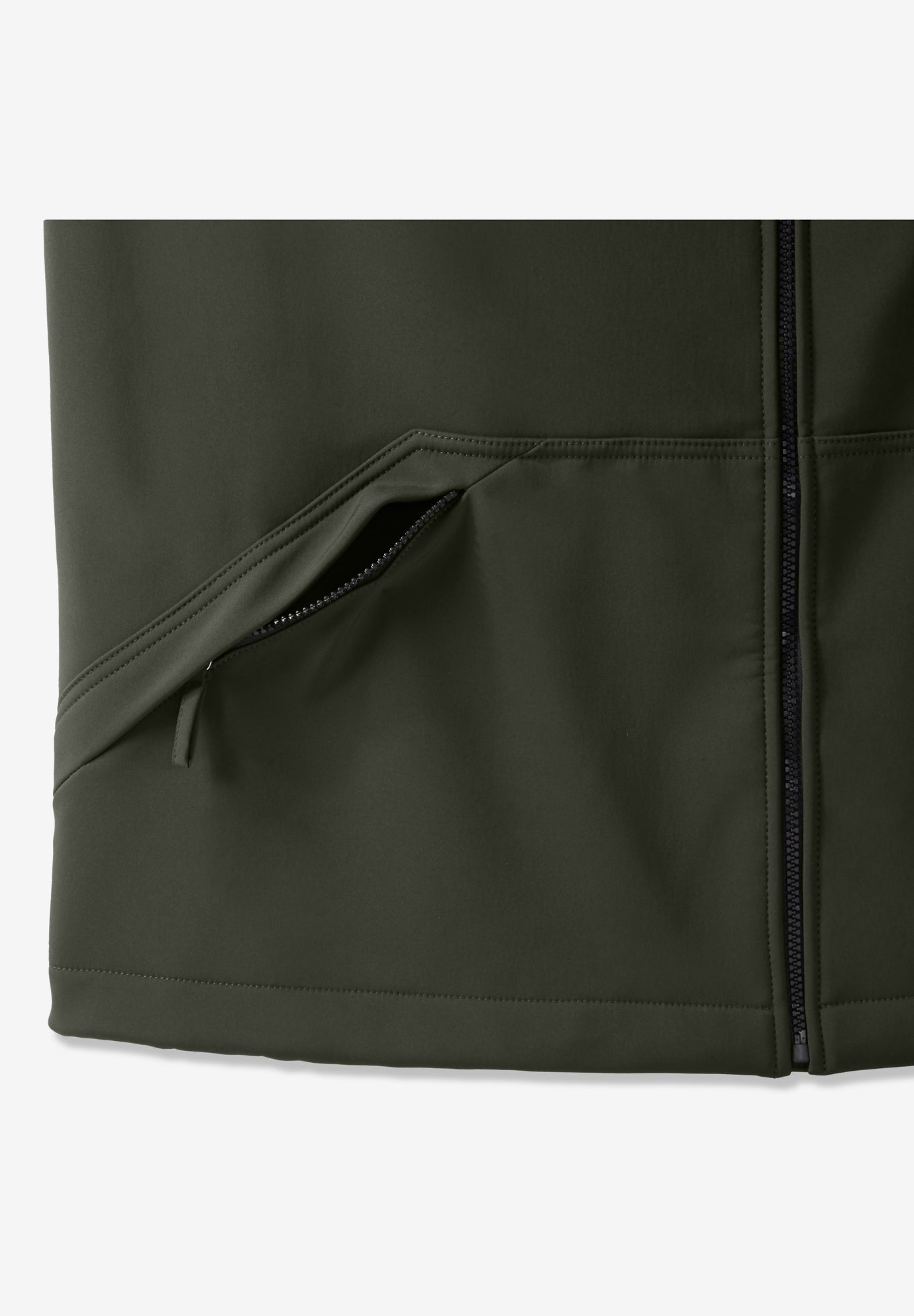 Fleece-Lined Slicker Rain Coat image number 2