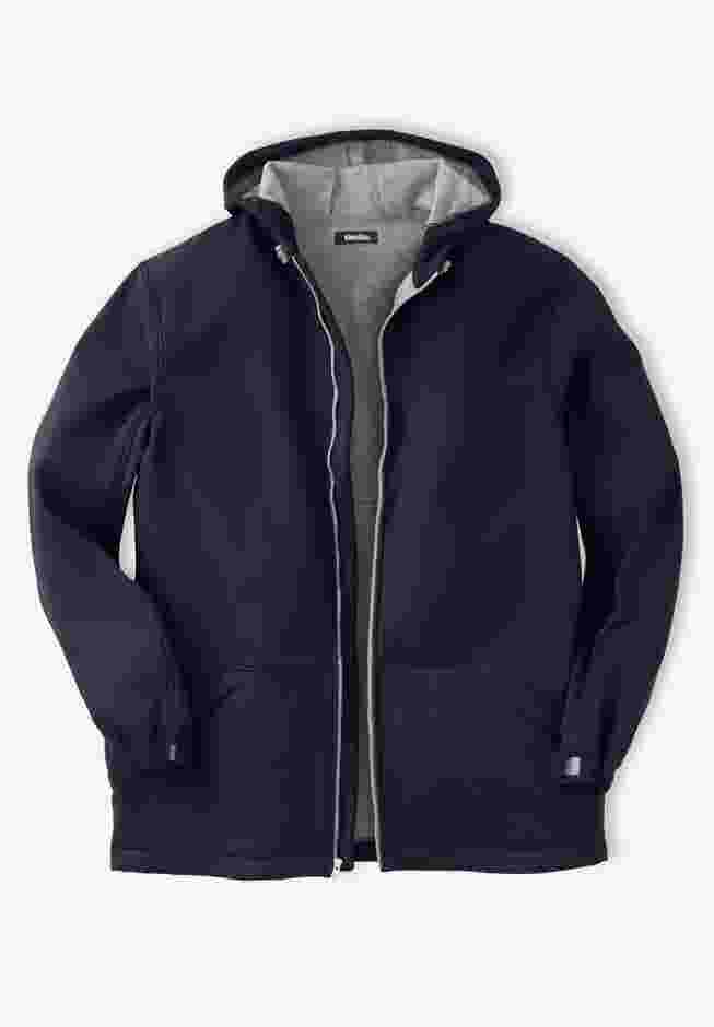 Fleece-Lined Slicker Rain Coat image number 0