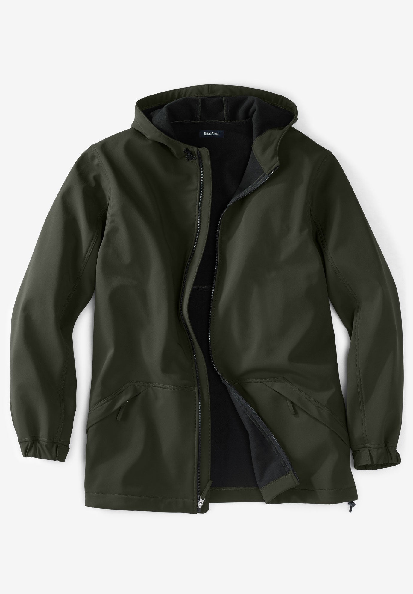 Fleece-Lined Slicker Rain Coat image number 0