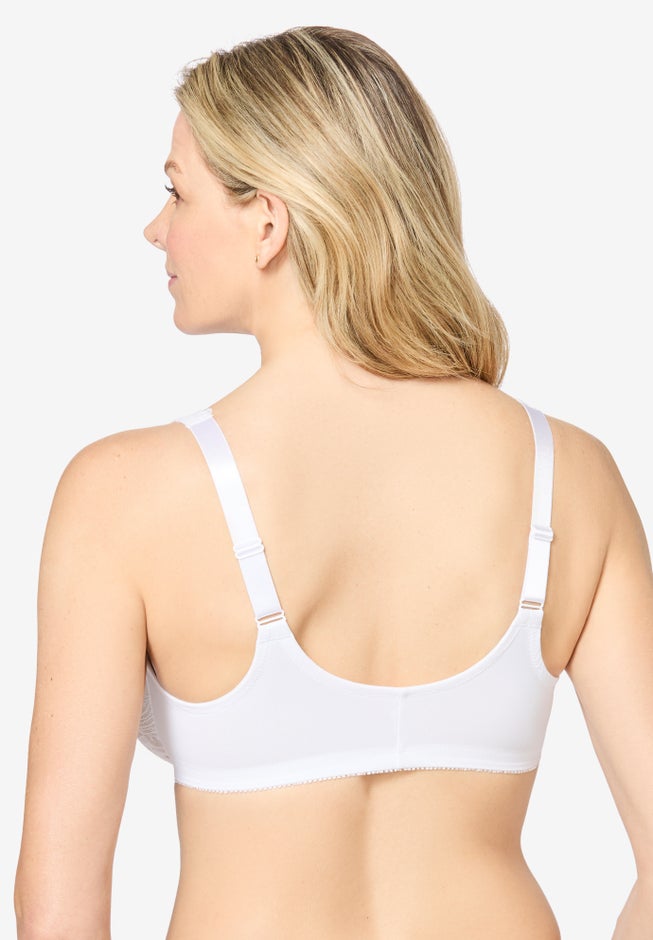 Glamorise&reg; Wonderwire&reg; Stretch Lace Front-Close Underwire Bra image number 1