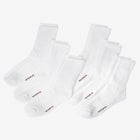 Wigwam® 6-Pack Athletic White Crew Socks image number null