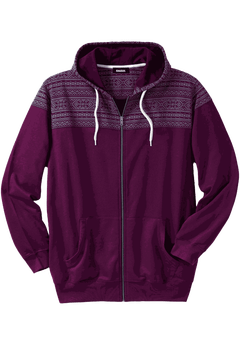 Fleece-Lined Parka with 6 Pockets and Detachable Hood