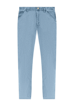 Loose Fit Carpenter Jeans with Hammer Loop, Vintage Indigo | King Size