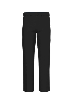 Wrinkle-Free Relaxed Fit Elastic Waist Pants, Black | King Size Wrinkle-Free Relaxed Fit Elastic Waist Pants, Black | King Size