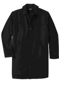 Relaxed Fit Wrinkle-Free Full Elastic Plain Front Pants