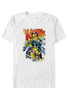 s of Adventure MARVEL Tシャツ アメリカ製 Marvel Adventure T-Shirt Xcomic 3XL to 6XL, White | King Size