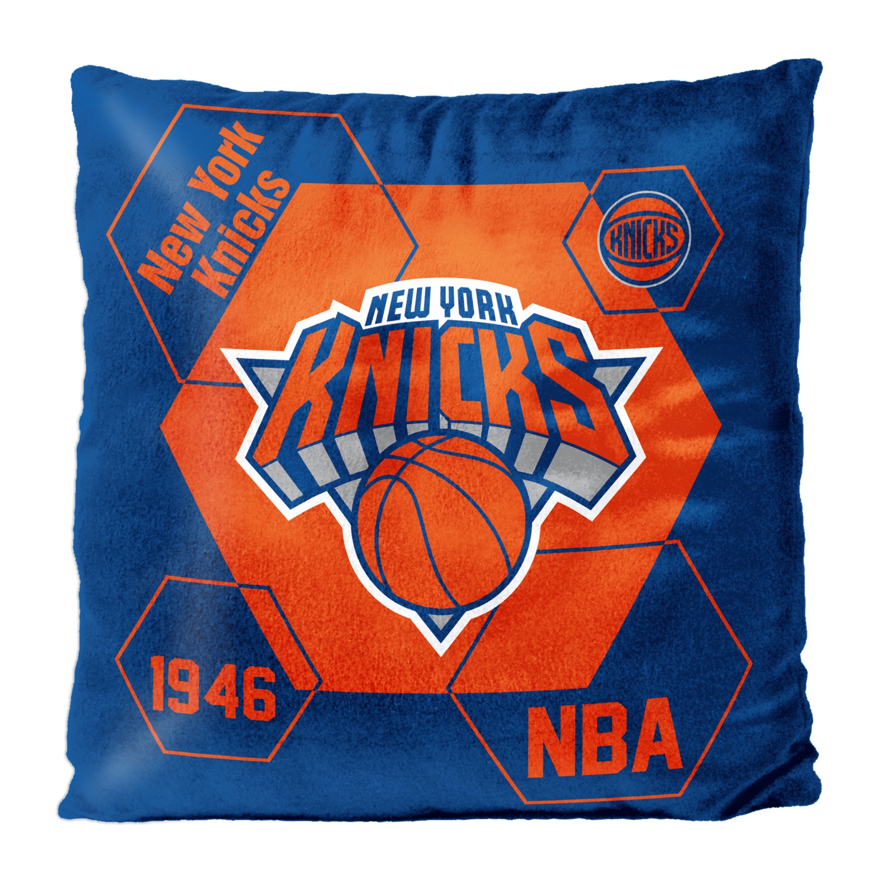 Knicks Velvet Reverse Pillow, MULTI
