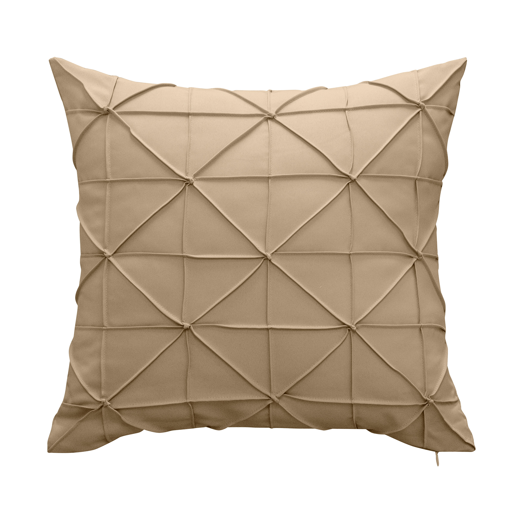 Indoor & Outdoor Fishnet Pleat Decorative Pillow, 