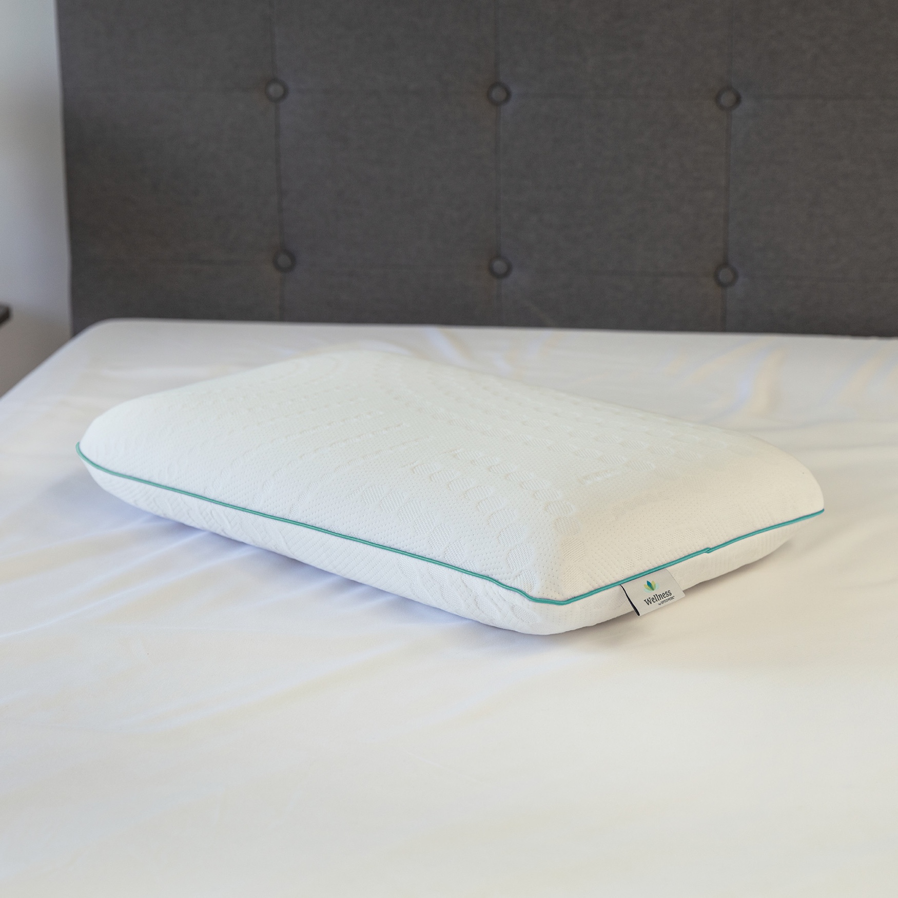 SensorPEDIC Fresh - Eucalyptus Infused Memory Foam Pillow, WHITE