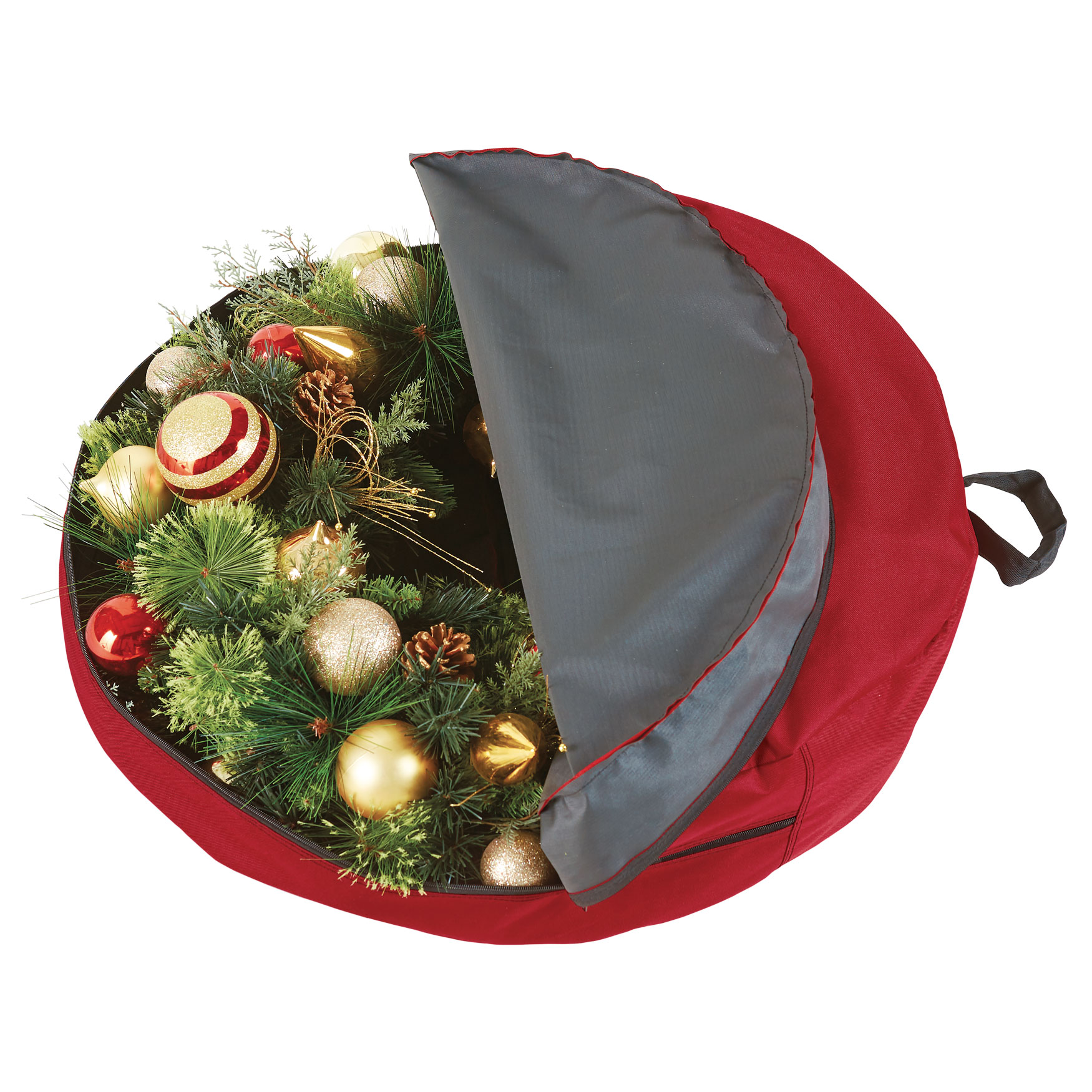 30&quot; Wreath Storage Bag, RED