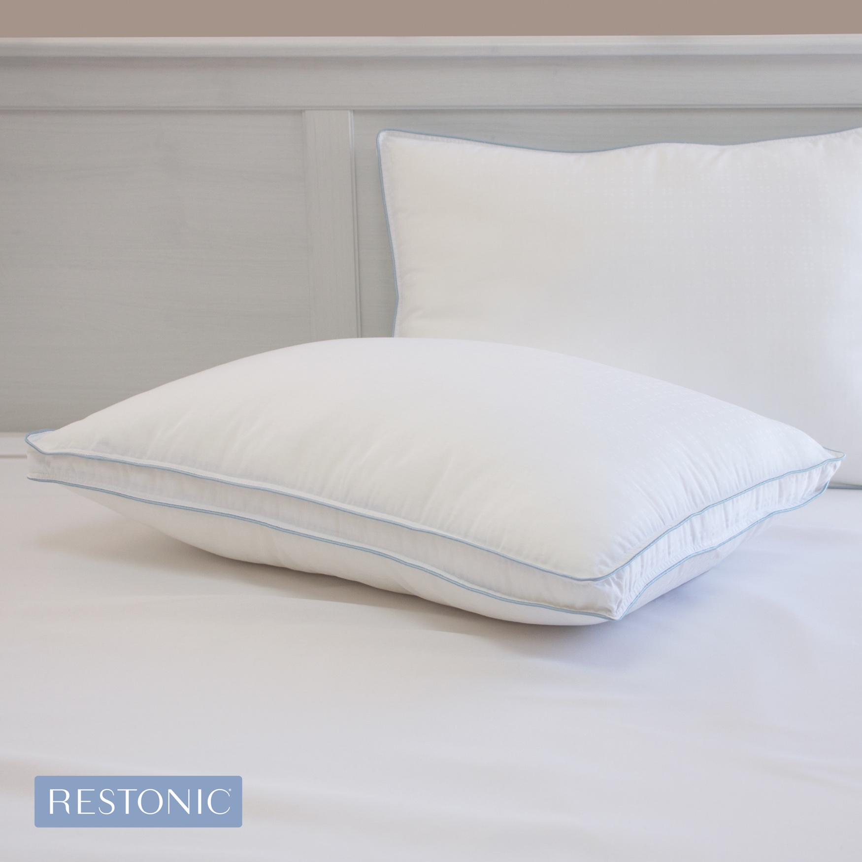 Restonic TempaGel Max Cooling Jumbo Pillow with Cooling Gel Bead, 