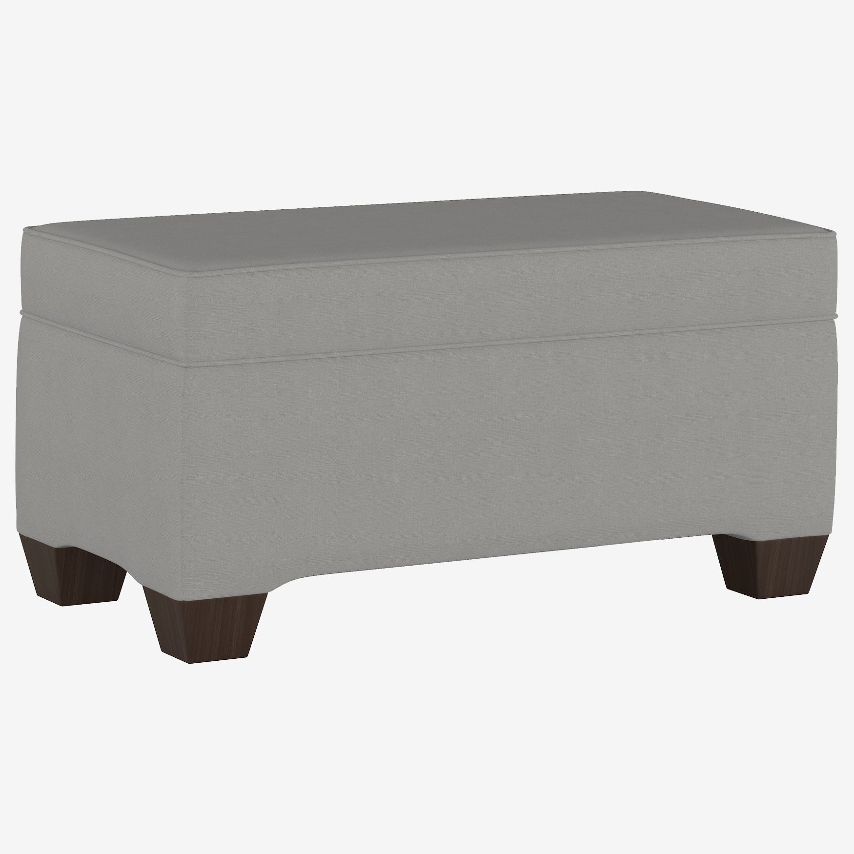Upholstered Storage Bench in Linen | King Size