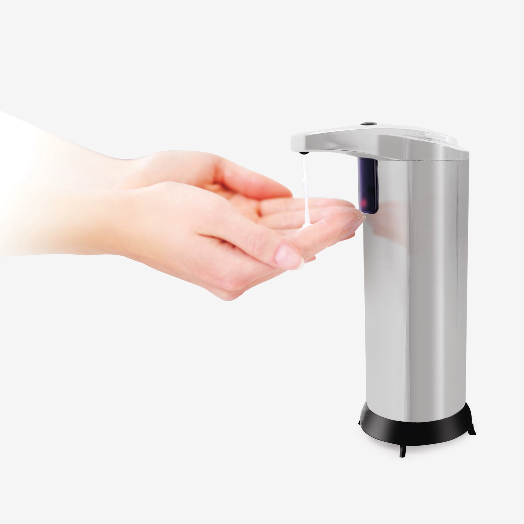 Touch-Free Soap Dispenser, STAINLESS STEEL